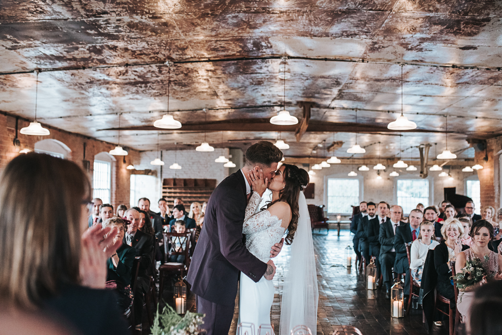 Winter West Mill wedding